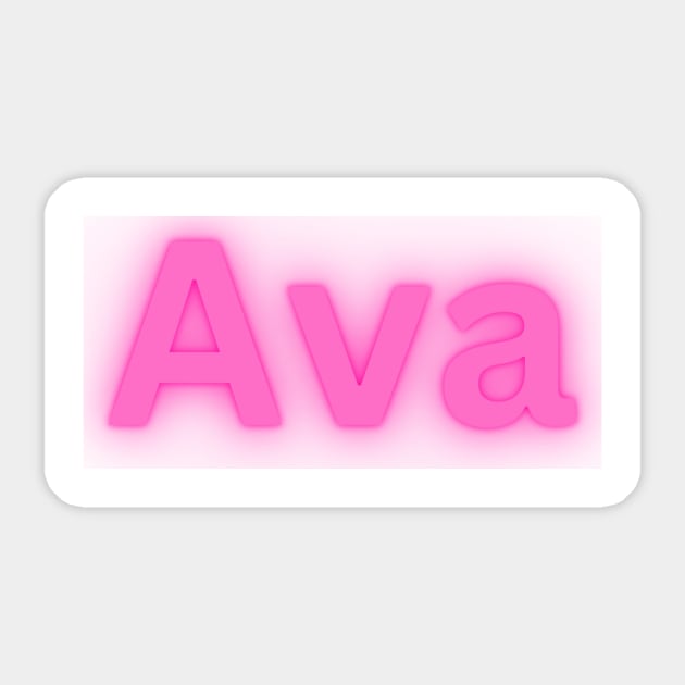 Ava Sticker by ampp